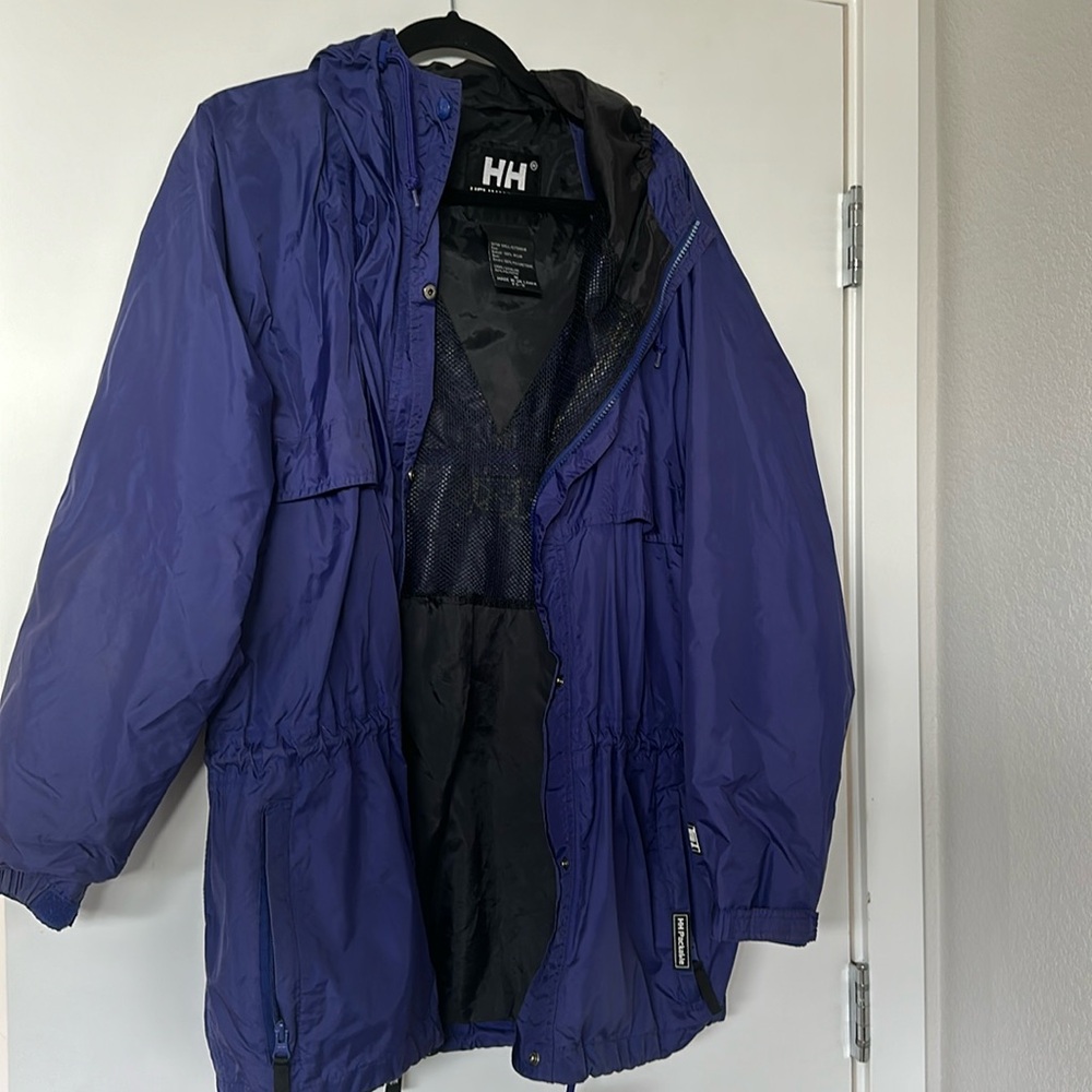 Helly Hansen, Purple Packable, Rain Jacket - image 1